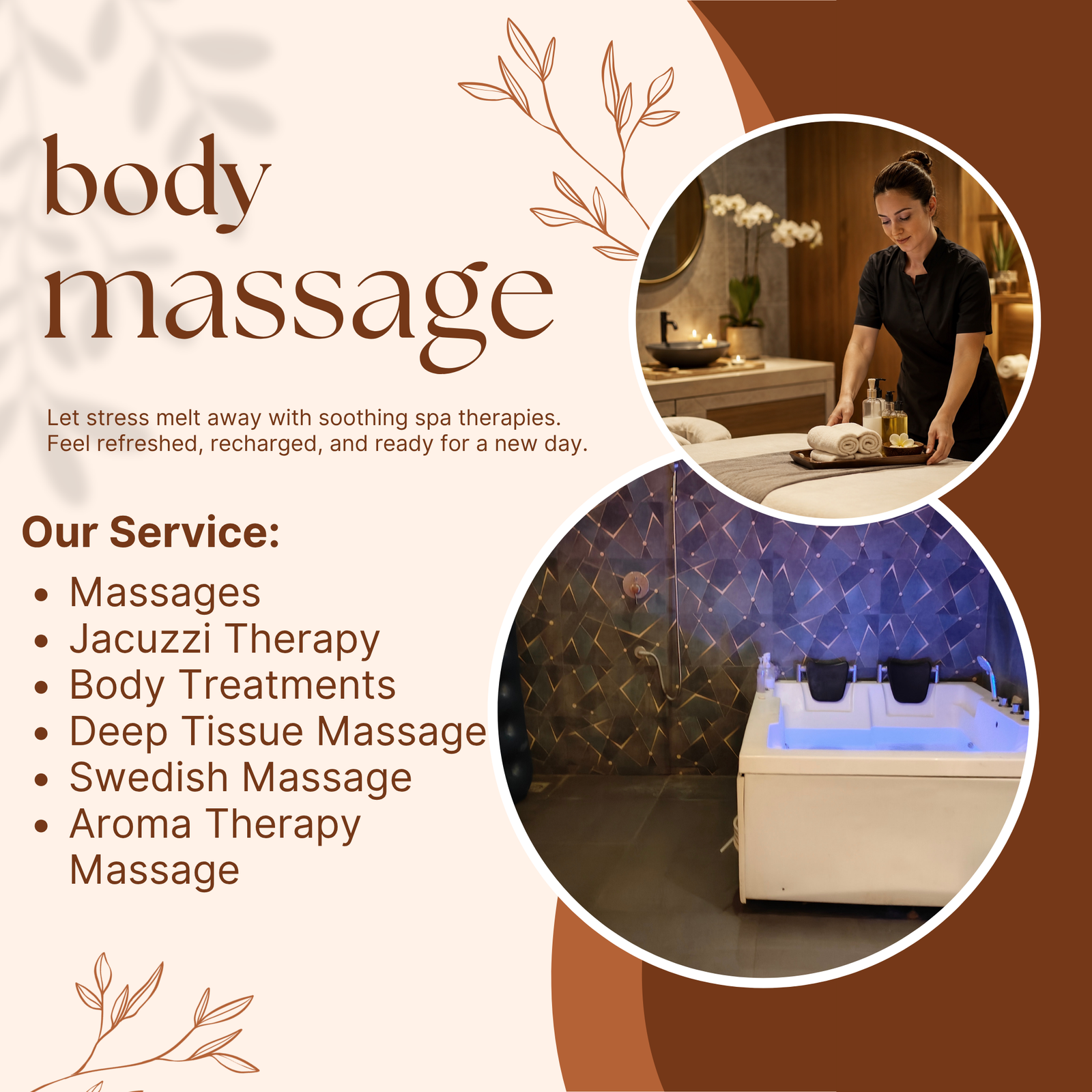 Luxury Thai Massage Room at Oceanic Spa